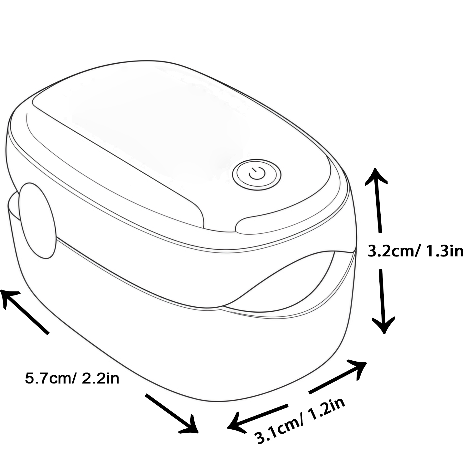 Draagbare 2-in-1 niet-invasiev - Glucometer Blood Sugar recensie en prijs